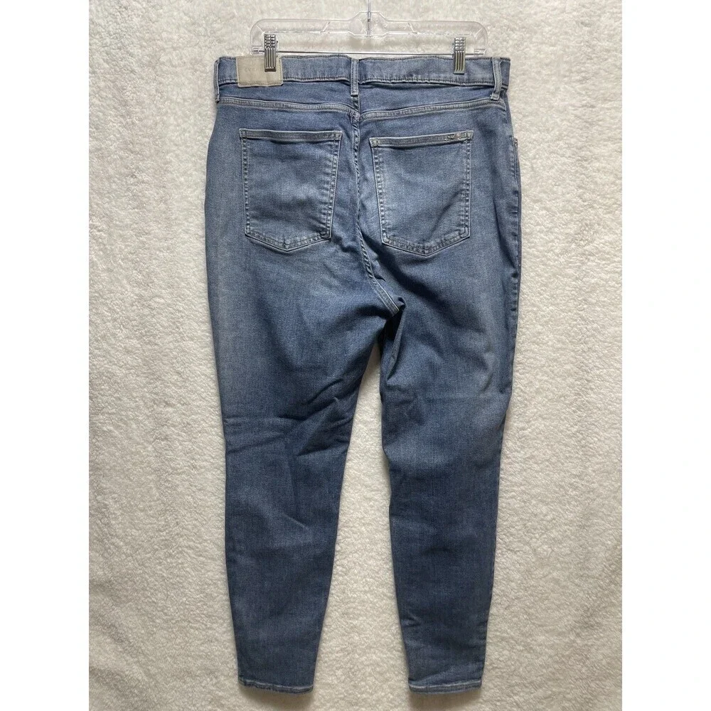 Everlane The Way High Skinny Jeans Women's‎ Size 34 Medium Wash Stretch Classic